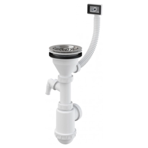 Сифон для мойки d115 ALCAPLAST A447P-DN50/40 