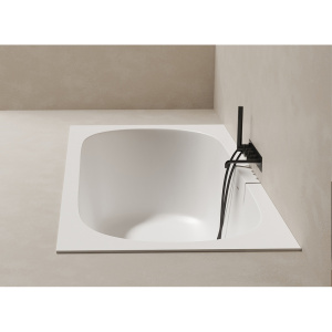 Ванна из искусственного камня Salini Ornella Axis KIT S-Stone 180x80 белая матовая с ножками Ванна из искусственного камня Salini Ornella Axis KIT S-Stone 180x80 белая матовая с ножками