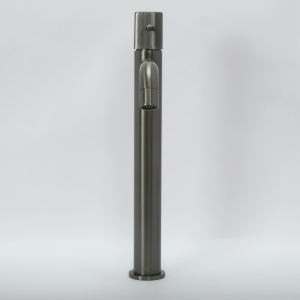 Смеситель для раковины AVS Pulse высокий, оружейная сталь