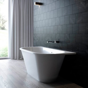 Ванна из искусственного камня HOLBI Galatea 170x80 белая матовая Ванна из искусственного камня HOLBI Galatea 170x80 белая матовая