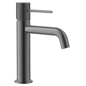 Смеситель для раковины AVS Pulse оружейная сталь