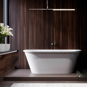 Ванна из искусственного камня HOLBI Galatea 170x80 белая матовая Ванна из искусственного камня HOLBI Galatea 170x80 белая матовая