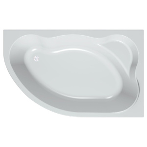 Акриловая ванна Kolpa-San Amadis 160х100 L белая, без каркаса