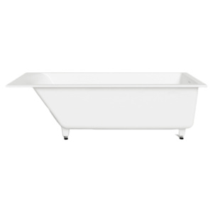 Ванна из искусственного камня Salini Cascata Kit S-Sense 180x80 белая матовая, с ножками и донным клапаном Ванна из искусственного камня Salini Cascata Kit S-Sense 180x80 белая матовая, с ножками и донным клапаном