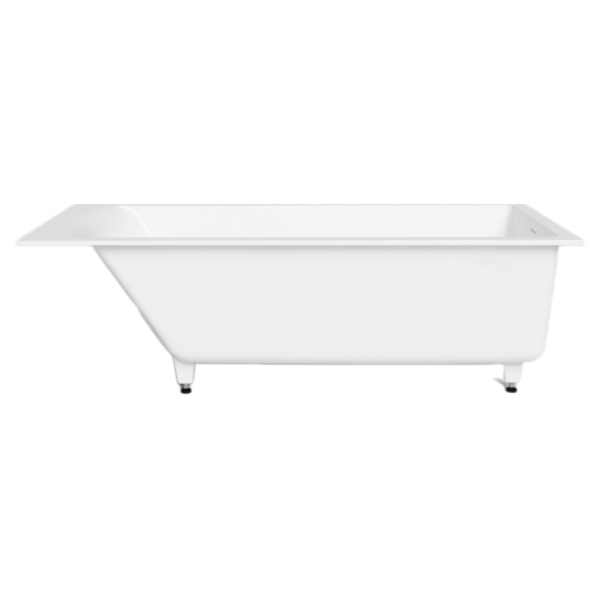 Ванна из искусственного камня Salini Cascata Kit S-Sense 180x80 белая матовая, с ножками и донным клапаном Ванна из искусственного камня Salini Cascata Kit S-Sense 180x80 белая матовая, с ножками и донным клапаном