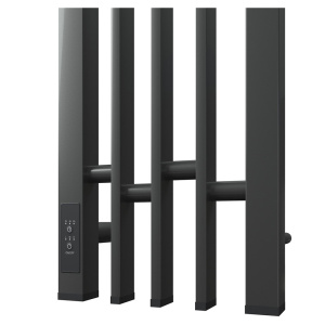 Полотенцесушитель электрический Point Фрея PN20732GB П2 21x120 графит матовый Полотенцесушитель электрический Point Фрея PN20732GB П2 21x120 графит матовый