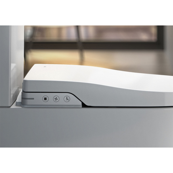 Унитаз-компакт с бачком и электр.сиденьем IN-WASH INSPIRA rimless /39х68/белый