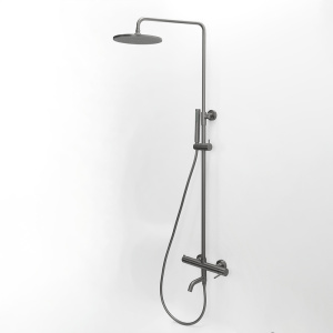 Душевая стойка AVS Slimmer оружейная сталь Душевая стойка AVS Slimmer оружейная сталь