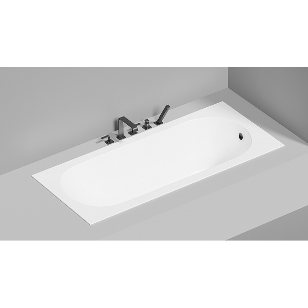 Ванна из искусственного камня Salini Ornella S-Sense 180x80 белая матовая с ножками Ванна из искусственного камня Salini Ornella S-Sense 180x80 белая матовая с ножками
