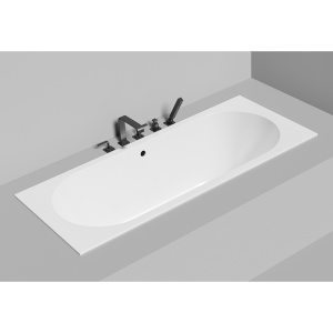 Ванна из искусственного камня Salini Ornella Axis S-Sense 170x75 белая, с ножками Ванна из искусственного камня Salini Ornella Axis S-Sense 170x75 белая, с ножками