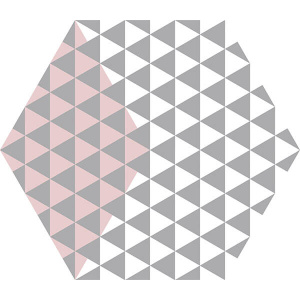 Керамогранит 23x27 матовый rosa Peonia KEROS M138 Керамогранит 23x27 матовый rosa Peonia KEROS M138