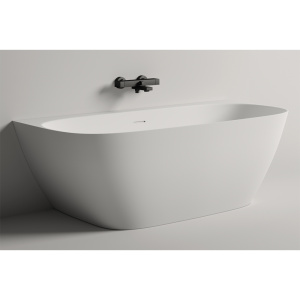 Ванна из искусственного камня Salini Sofia Wall S-Stone 170х80 белая матовая Ванна из искусственного камня Salini Sofia Wall S-Stone 170х80 белая матовая