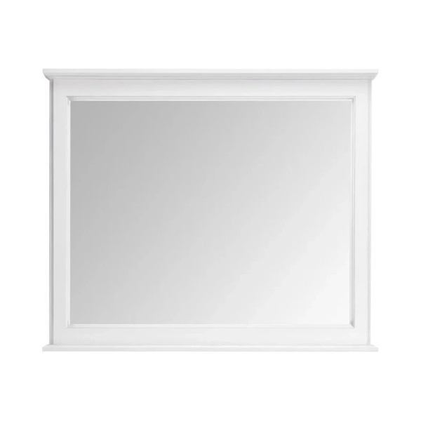 Зеркало 1000 Белый патина/серебро Венеция ASB