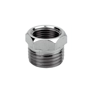 Футорка 1/2*3/4 хром RR 511