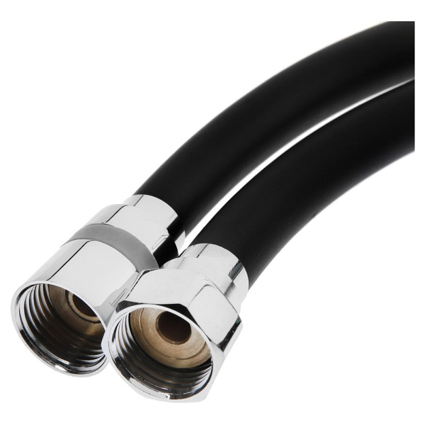 Душевой шланг Accoona G63F 150 см черный матовый