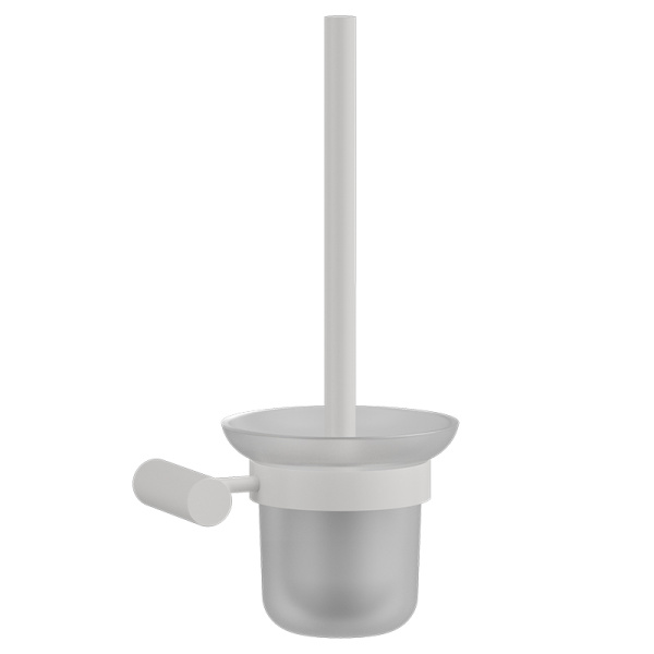 Ершик подвесной AVS Slimmer, белый матовый