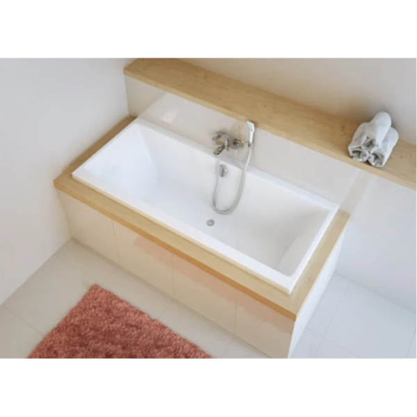 Акриловая ванна Excellent Pryzmat 160x75 белая, без каркаса Акриловая ванна Excellent Pryzmat 160x75 белая, без каркаса
