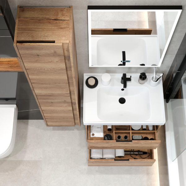 Тумба с раковиной Briz Берн 238 03-18070-15Н 70 см