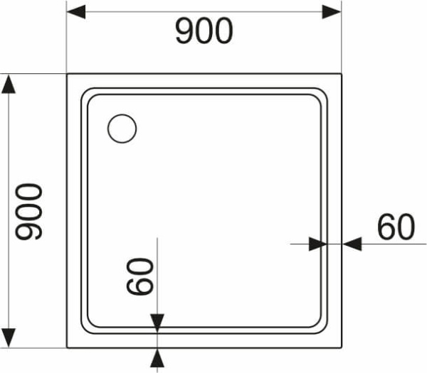 Душевой уголок AVS Фаворит 90x90 профиль хром, стекло прозрачное Душевой уголок AVS Фаворит 90x90 профиль хром, стекло прозрачное