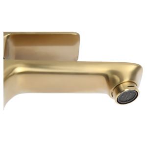 Смеситель для раковины Accoona H126AW A90126AW золото Смеситель для раковины Accoona H126AW A90126AW золото