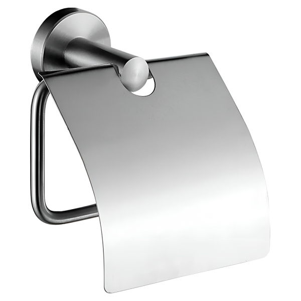 Набор Accoona 121 нержавеющая сталь Бумагодержатель закрытый+Ершик+Крючок двойной