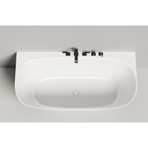 Ванна из искусственного камня Salini Sofia Wall S-Sense 160х80 белая Ванна из искусственного камня Salini Sofia Wall S-Sense 160х80 белая
