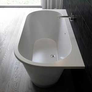 Ванна из искусственного камня HOLBI Galatea 170x80 белая матовая Ванна из искусственного камня HOLBI Galatea 170x80 белая матовая