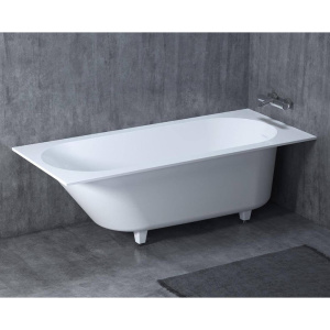 Ванна из искусственного камня Salini Ornella KIT S-Stone 180x80 белая матовая с ножками Ванна из искусственного камня Salini Ornella KIT S-Stone 180x80 белая матовая с ножками