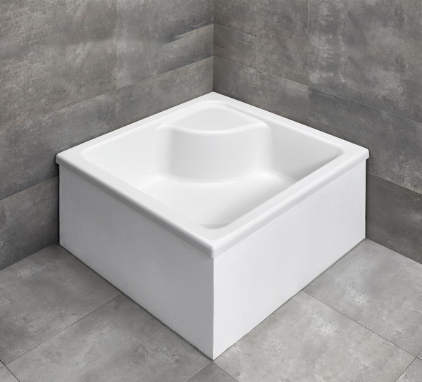 Поддон для душа Radaway Naxos 90x90 белый, без сифона