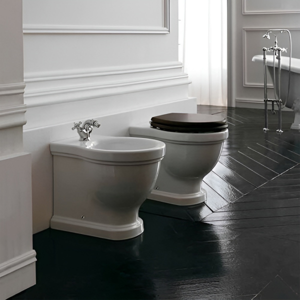 Биде напольное Galassia Ethos 8438M белое