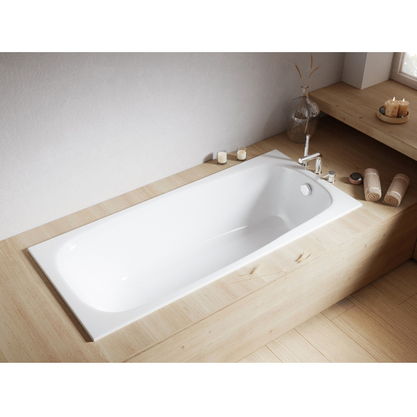 Акриловая ванна WHITECROSS Layla Slim 180x80 белая с каркасом Акриловая ванна WHITECROSS Layla Slim 180x80 белая с каркасом