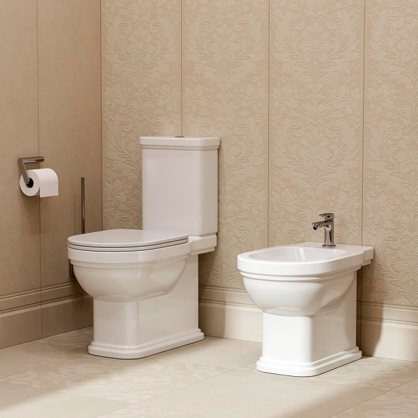 Биде напольное Kerama Marazzi Pompei PO.bidet.01 белое