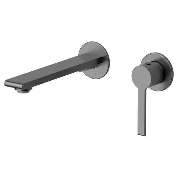 Смеситель для раковины AVS Elegant с внутренней частью, оружейная сталь