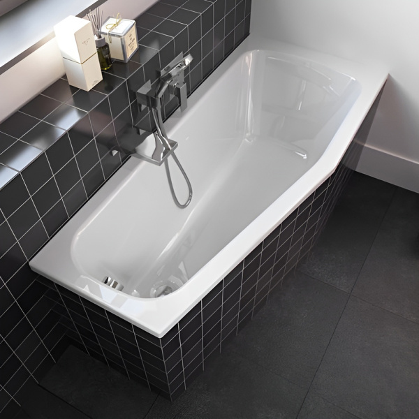 Акриловая ванна RIHO Amalfi 160х70 L белая без ножек Акриловая ванна RIHO Amalfi 160х70 L белая без ножек