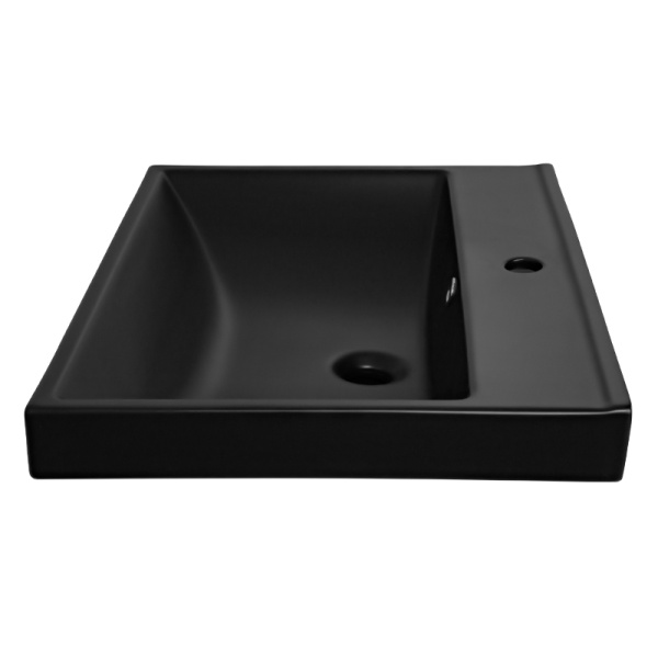 Раковина мебельная AVS Гармония 61x46 черная матовая Раковина мебельная AVS Гармония 61x46 черная матовая