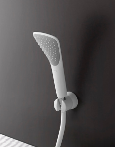 KLUDI FIZZ Душевой гарнитур для ванны 1S, белый хром 6765091-00