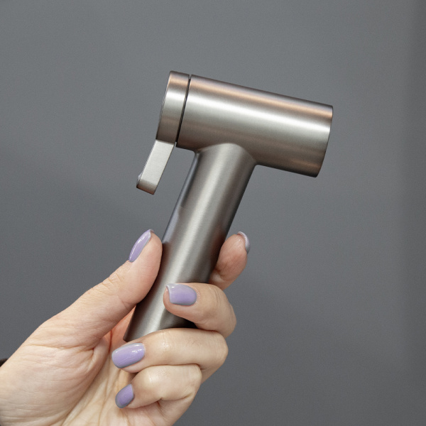 Гигиенический душ AVS 811-612-GM оружейная сталь