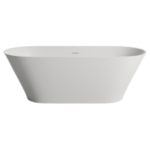 Ванна из искусственного камня Salini Mona S-Sense 180x80 белая с донным клапаном Ванна из искусственного камня Salini Mona S-Sense 180x80 белая с донным клапаном