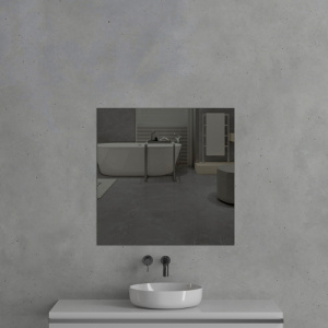 Зеркало AVS Квадро 77x77 см