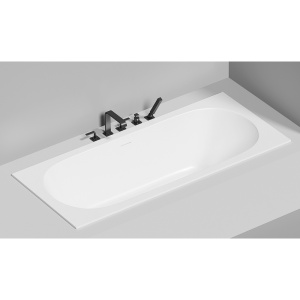 Ванна из искусственного камня Salini Ornella Axis KIT S-Stone 180x80 белая матовая с ножками Ванна из искусственного камня Salini Ornella Axis KIT S-Stone 180x80 белая матовая с ножками
