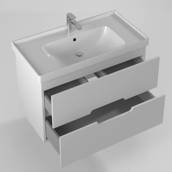 Тумба с раковиной Briz Пола 236 03-18090-15Н 90 см