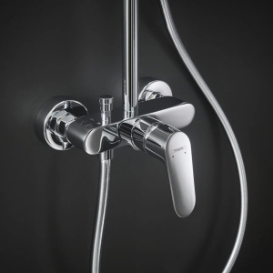 Душевая стойка Hansgrohe Crometta E 27284000 хром Душевая стойка Hansgrohe Crometta E 27284000 хром