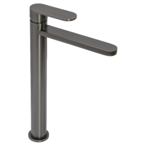 Смеситель для раковины AVS Beauty высокий, оружейная сталь
