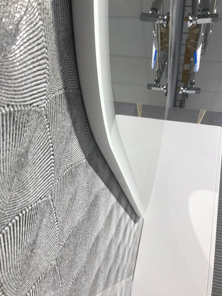 Зеркало с подсветкой AVS Ладога 120х60 см