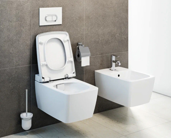 Унитаз подвесной VitrA Metropole 7672B003-1686+90-003-009 безободковый с микролифтом