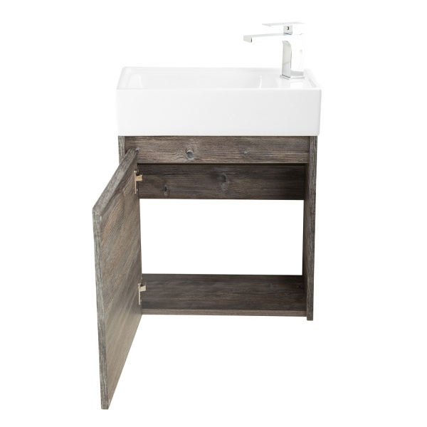 Комплект: Тумба 494*256*490 подвес Pino Pasadena+р-на 7045-KL KRAFT MINI BELBAGNO