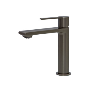 Смеситель для раковины AVS Elegant оружейная сталь