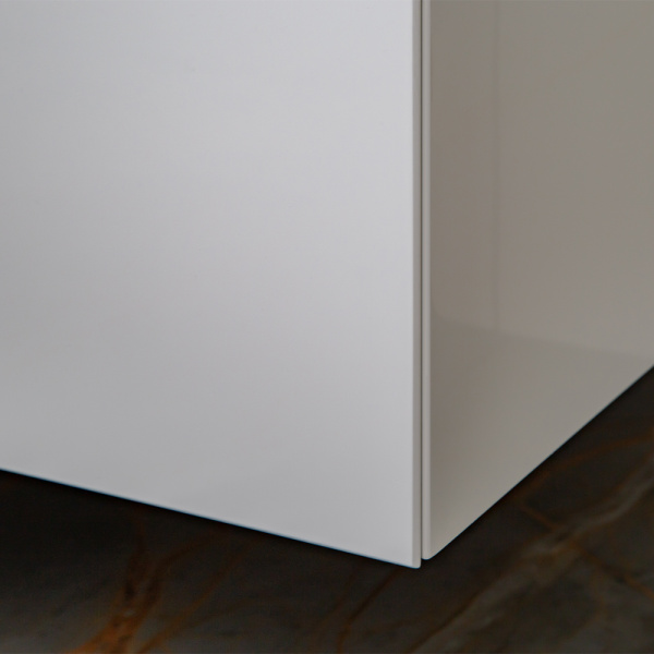 Тумба с раковиной AVS Гармония 60 белая (раковина 01 белая глянцевая)